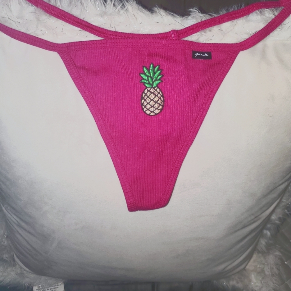 VICTORIA'S SECRET PINK SEXY HAWAIIAN PINEAPPLE 🍍 G STRING